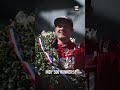 What kind of milk would you choose if you won the INDY 500? 🤔🥛🏎 #indy500 #indycar #rosenqvist