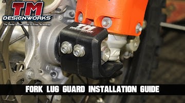 How to Install / Feature & Benefit: TM Designworks 2024 KTM Fork Lug Guards