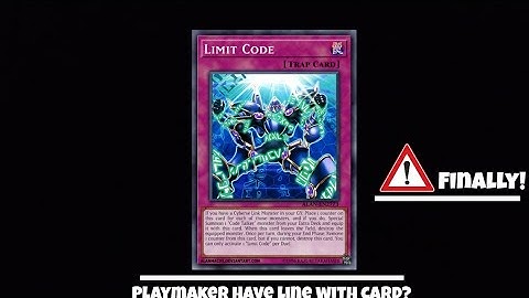 Yugioh Duel Links FIRST Time Does Playmaker Have Line with Limit Code?