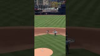 GARRETT ANDERSON THROWS RUNNER OUT AT 2ND #mlbb #viral #shorts #trending #like #baseball @MLB