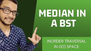 7.c) Median in bst || Binary Search Tree || Data Structure
