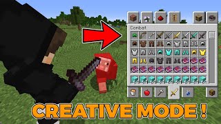 Minecraft Tapi Mob Bisa Drop Creative Mode !