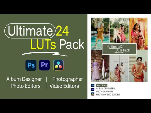 Ultimate 24 LUTs Pack By Anjit Albums