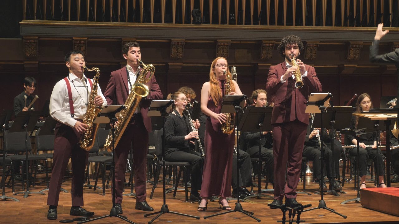 UMich Symphony Band and Cerus Quartet - David Biedenbender - Severance (2019)