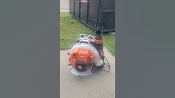 Stihl Br 800 C Cold Start