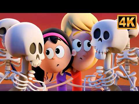 Halloween Night Adventure | Witches, Ghosts, Pumpkins And Costumes | Kids Halloween Song