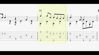 All Creatures of Our God and King with full tablature/sheet music for solo fingerstyle guitar All Creatures of Our God and King with full tablature/sheet music for solo fingerstyle guitar