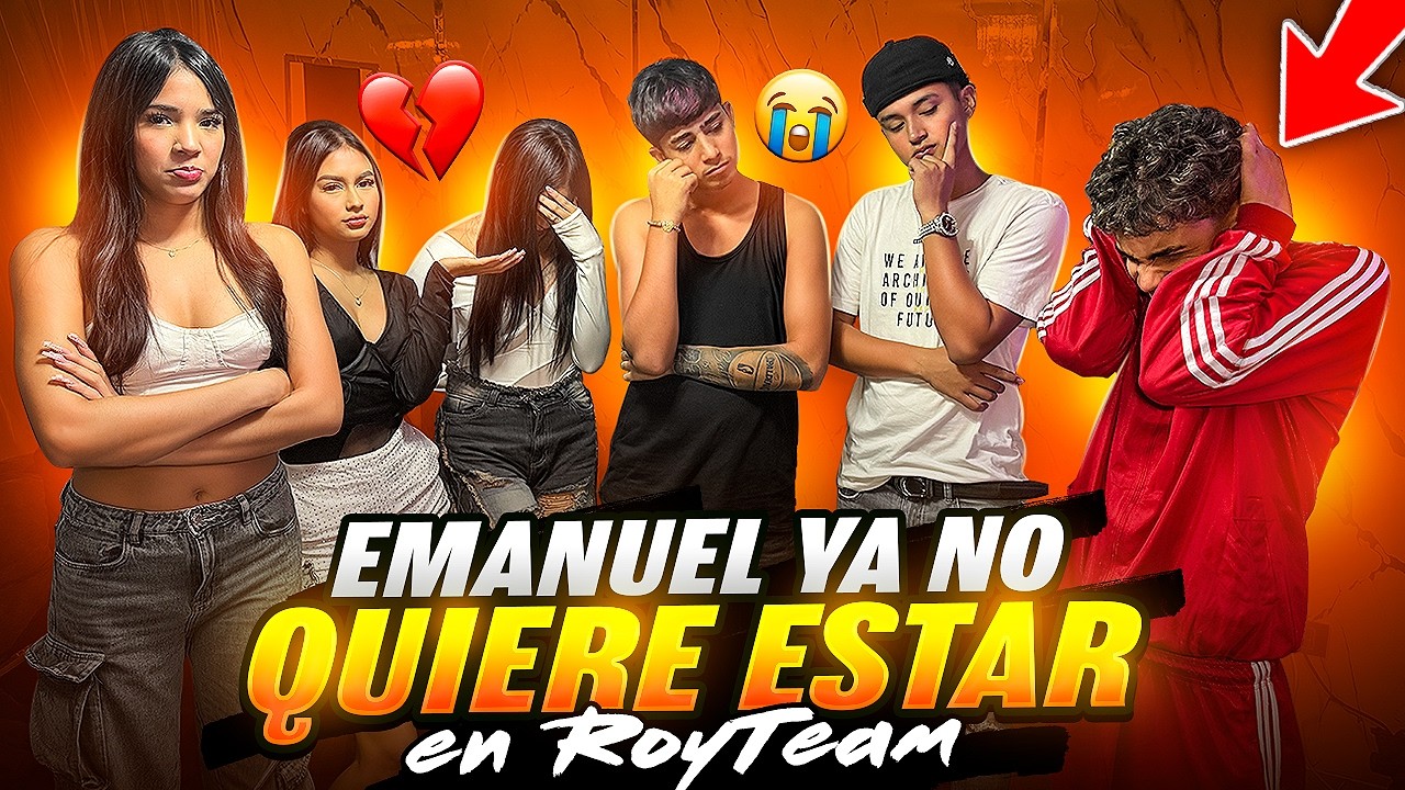 EMANUEL YA NO QUIERE ESTAR EN ROYTEAM 😥