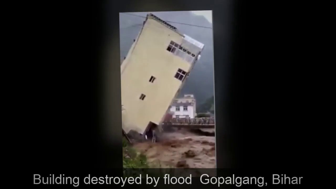 Bihar Flood 2017 - Panic people