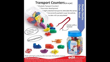 Transport counters by EDX Education.