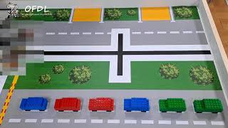 Long distance color reading algorithm for WRO 2021 Junior [OFDL EV3 Block Dev #5][WRO Training]