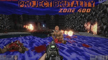 Project Brutality 3.0 - Zone 400 | MAP15: Majriiti (Slow motion mod!) | 4K/60