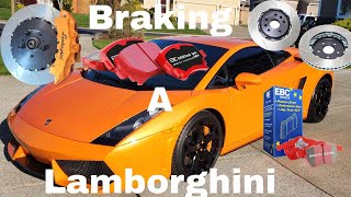 Lamborghini Gallardo  Brake Replacement @Lamborghini