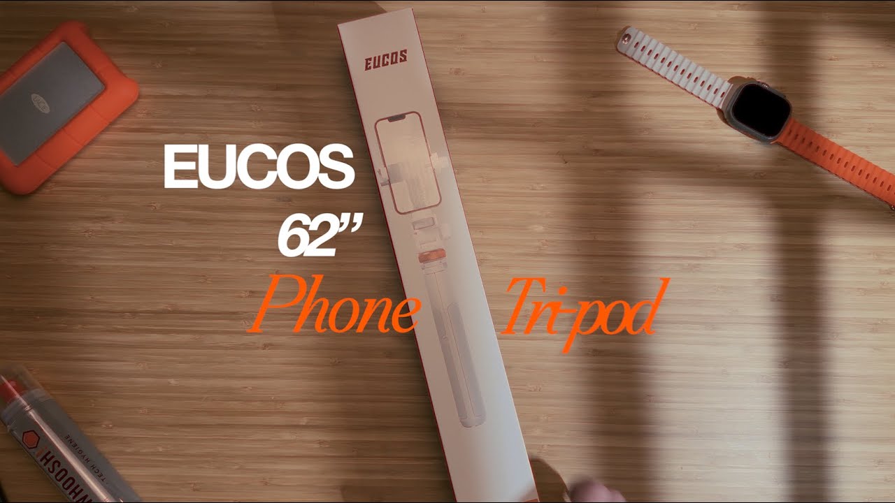 EUCOS White Phone Tripod Unboxing!