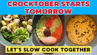 Crocktober 2026 Starts Tomorrow (check out my slow cooker leftovers!)