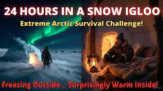 Celebrity Living for 24 Hours in a Snow Igloo Village | Life in Extreme Arctic Cold Profile
