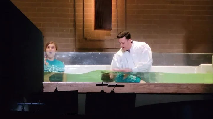 Tristan and April Allison's Baptism