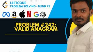Exclusive How to Solve Valid Anagram in O(n) Time (LeetCode 242 Java) LeetCode 242 Profile