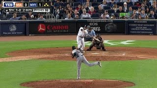 MIA@NYY: Beltran knocks in Headley with an RBI single