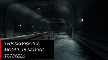 Unity Asset Review - The Sewerage   Modular Sewer Tunnels
