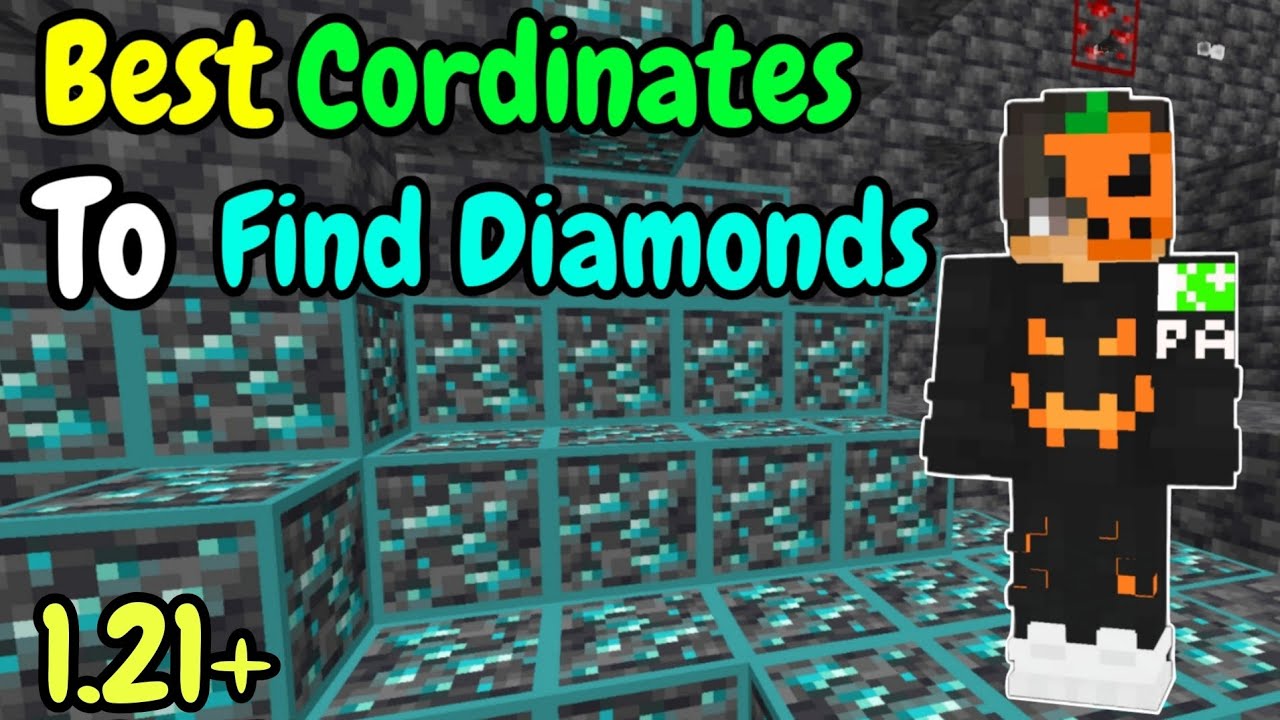 Best Cordinates To Find Diamonds in Mcpe 🔥😍 || Non Vortex Gaming - YouTube
