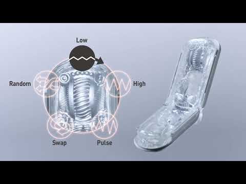 Мастурбатор Tenga Flip Zero Gravity с вибрацией, черный, бейне 1