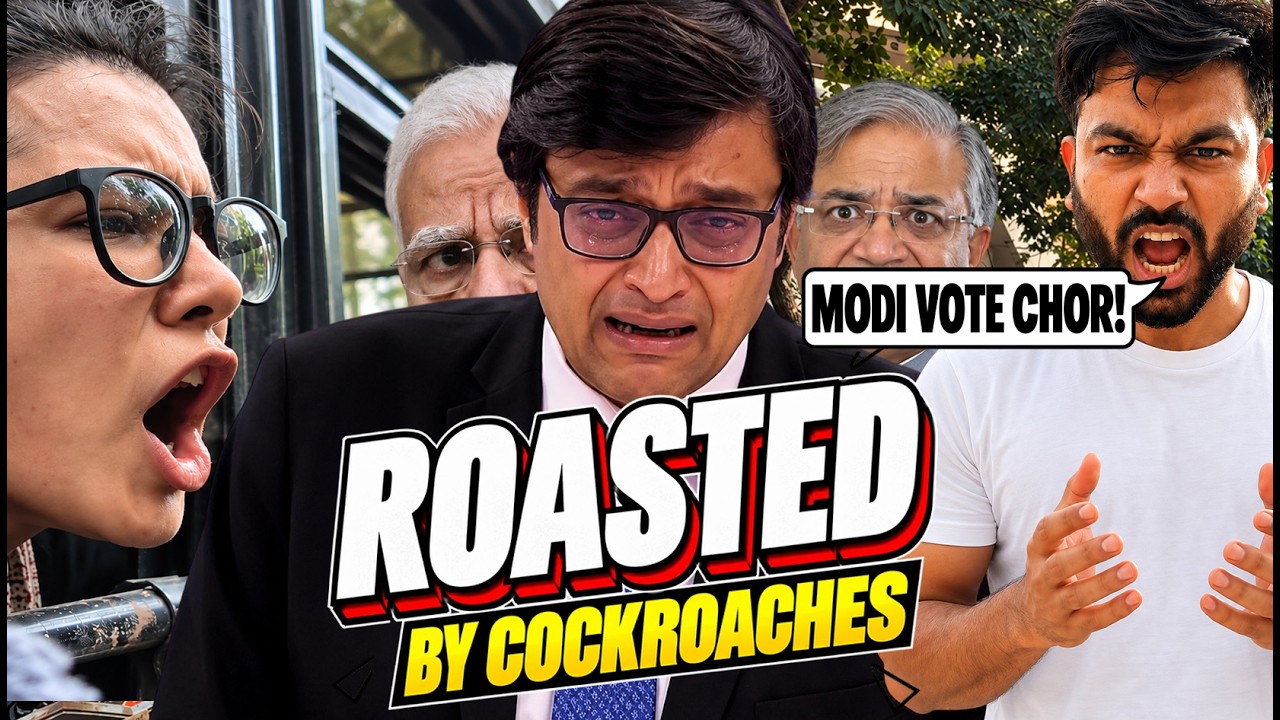 ARNAB ROASTED BY COCKROACHES! JANTAR MANTAR 2.0 \u0026 GODI MEDIA