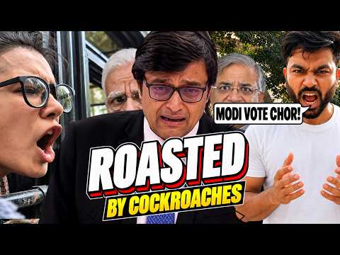 ARNAB ROASTED BY COCKROACHES! JANTAR MANTAR 2.0 & GODI MEDIA