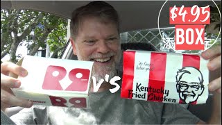 Battle Of The $4.95 Boxes  KFC V's Red Rooster!