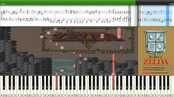 The Legend of Zelda - Main Theme [Piano Tutorial]