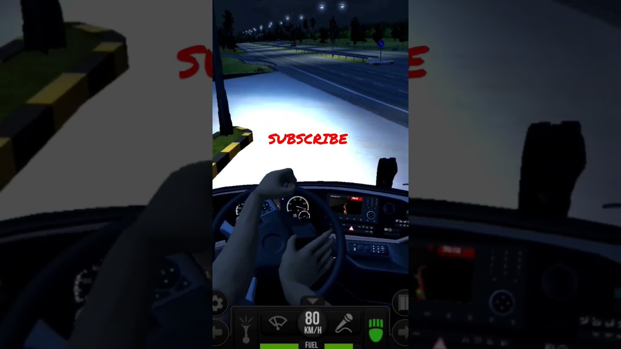 Close Encounter: Heart-Pounding Near Accident in Bus Simulator Game! || Gameplay