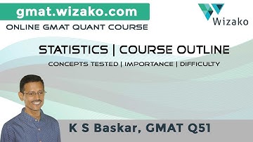 #GMAT Statistics Chapter Overview #1 | What Concepts Tested | Course Structure | Tests Included