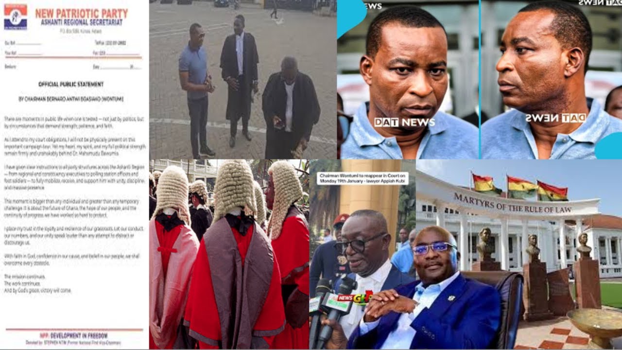 Вонтуми опубликовал печальное письмо, поскольку... Суд заблокировал Вонтуми, чтобы он присоединил...