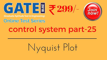 Lec.- 25 control system nyquist plot criterion for gate ese psu