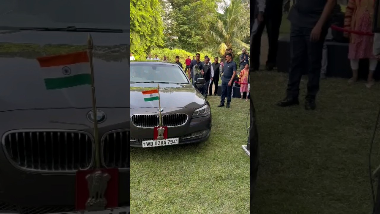 Entry of the Hon'ble Governor at Raj Bhaban