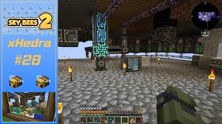 Sky Bees 2 E28 Completing AE2, Automating Pure Daisy with Routers for Sky Stone