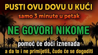 💫SLUŠAJ 3 MINUTE U PETAK – NE GOVORI NIKOME! IZNENADNA POMOĆ DOLAZI, ČUDO TE ČEKA🔑