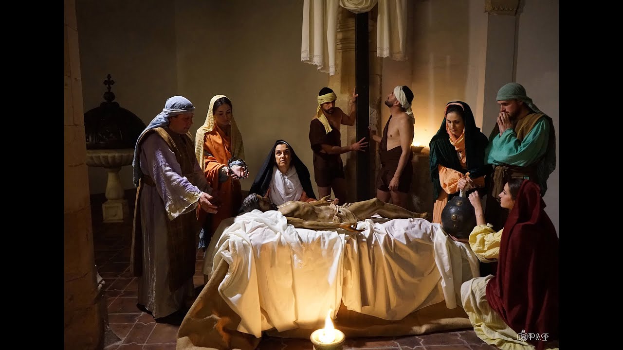 SANTAELLA,ESCENIFICACIÓN CRISTO YACENTE