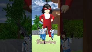 Baby Celine jadi Baby Titan selamatkan Mio dari tentara jahat #sakuraschoolsimulator #sakura #shorts