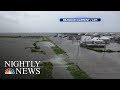 Barry’s Slow Move North: Storm Brings Heavy Rain And Flash Flood Threat | NBC Nightly News