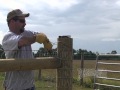 V-Mesh Horse Fence Installation Part 2 of 2