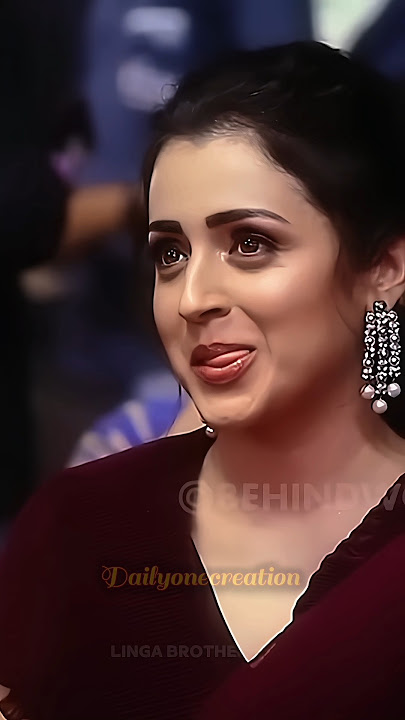 Trisha Rashmika Cute Reaction 💞 Simran Dance #mydreameditz