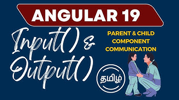 Angular @Input & @Output Mastery: Parent-Child Communication with Real-World Filtering | தமிழில்