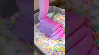 Unicorn Sugar Rush🦄 #slime #satisfying  #shorts screenshot 4