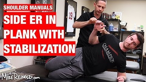 Shoulder External Rotation with Rhythmic Stabilization in Plank