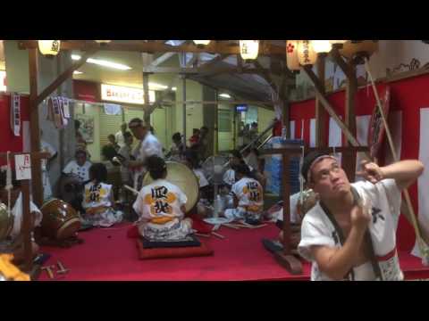 龍踊り・天神橋商店街（2016年7月24日）