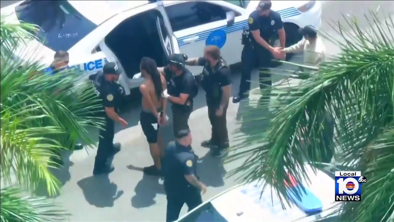 Man in custody following police pursuit in Miami - YouTube