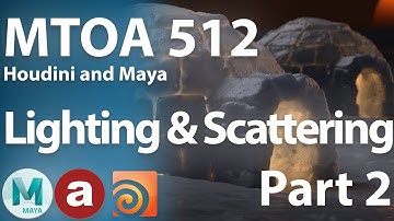 MtoA 512 | Lighting and Scattering | Part 2 in Maya