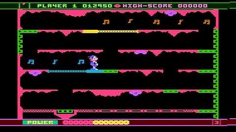 Jet Boot Jack - Atari XL/XE gameplay