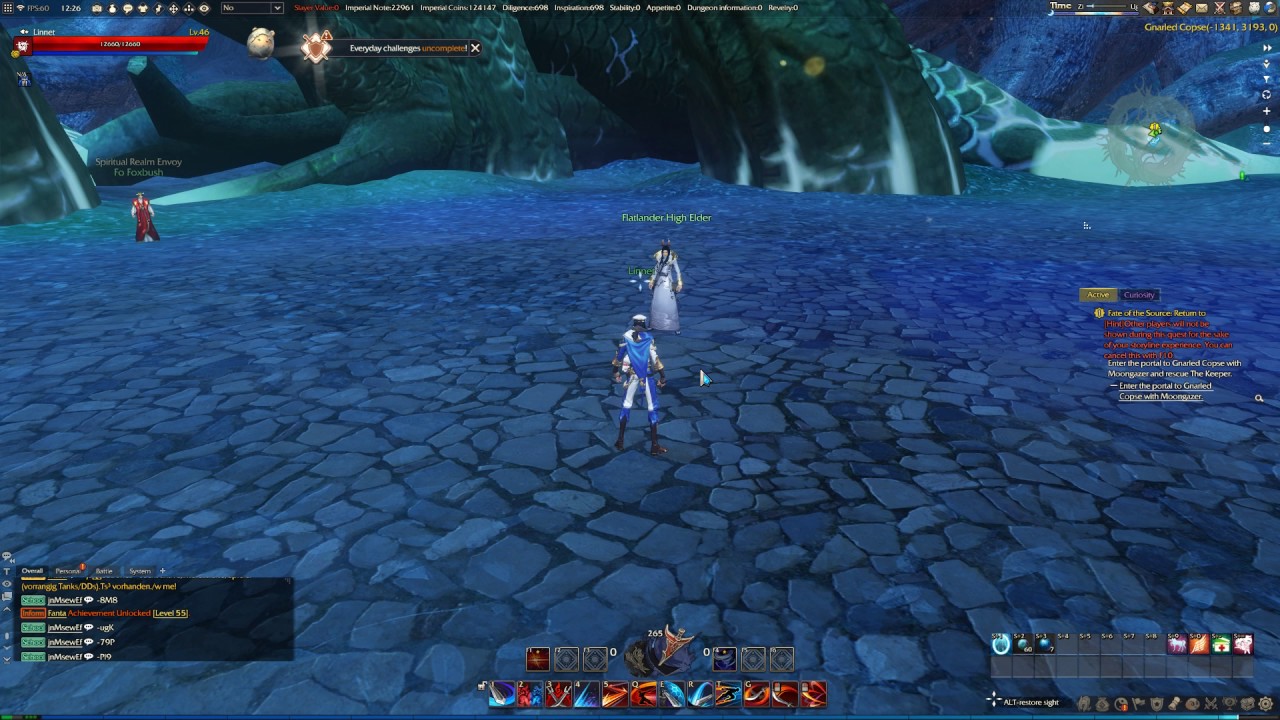 Fate of the Source Return to Gnarled Copse Quest Revelation Online